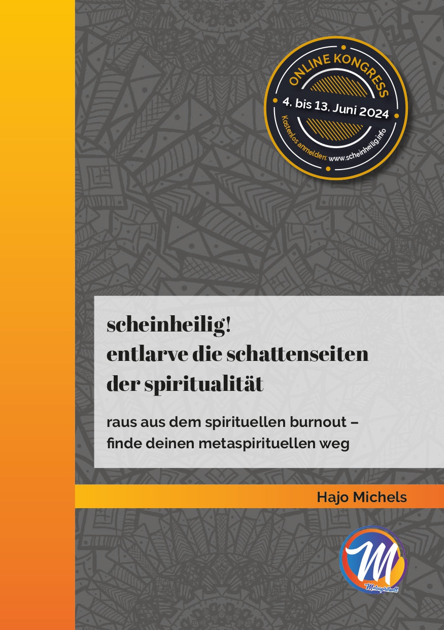 Kongress Broschüre: 😈 Scheinheilig 😇 - Entlarve die Schattenseiten der Spiritualität